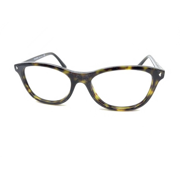 Prada VPR 2AU-1O1 Tortoise Brown Eyeglasses Frames 53-17 140 Italy Designer - Picture 8 of 12